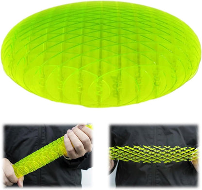 Fidget Worm Toy for Kids & Adults,Resistance Fidget Toys Stress Anxiety Relief,3D Elastic Mesh (Small-Fluorescent Green)-